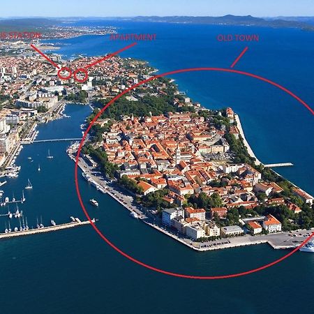 Apartment Near Center,Beach,Bus +Free Parking Zadar Exterior foto